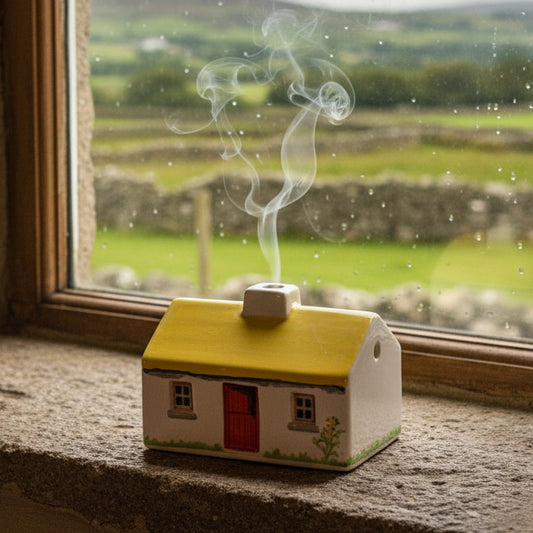 Irish Cottage Incense Burner