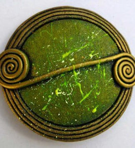 Celtic Ancient Scroll Pin