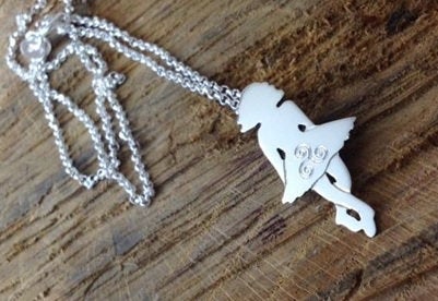 Triskele Irish Dancer Necklace — view 9