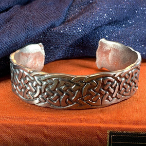 Celtic Knot Pewter Bracelet