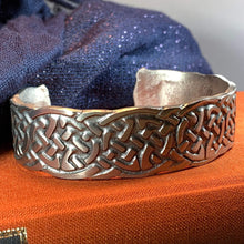 Load image into Gallery viewer, Celtic Knot Pewter Bracelet
