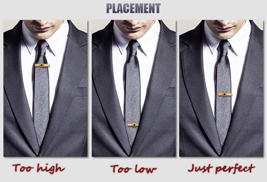 Square Trinity Knot Tie Bar — view 9