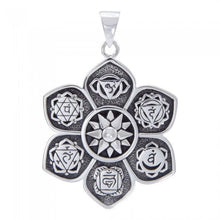 Load image into Gallery viewer, Chakra Wheel Necklace
