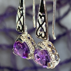 Love Knot Gemstone Earrings