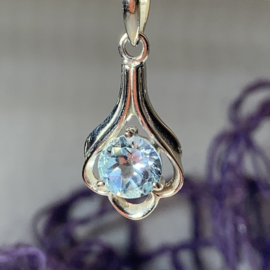 Celtic Flower Gemstone Necklace