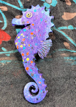 Load image into Gallery viewer, Colorful Seahorse Brooch
