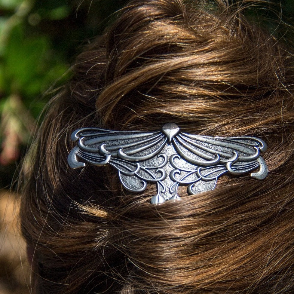 Celtic Leaf Hair Clip for Women — view 8