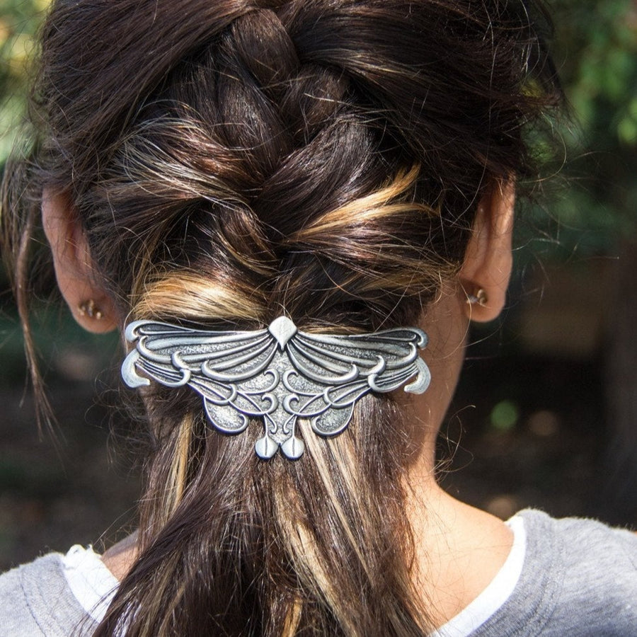 Celtic Leaf Hair Clip for Women