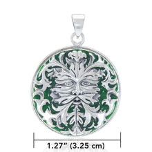 Load image into Gallery viewer, Green Man Necklace
