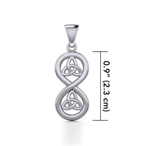 Trinity Knot Necklace, Infinity Jewelry, Celtic Jewelry, Celtic Knot Jewelry, Anniversary Gift, Mom Gift, Irish Jewelry, Scotland Jewelry