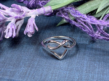 Load image into Gallery viewer, Celtic Forever Heart Ring

