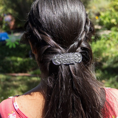 Load image into Gallery viewer, Celtic Peacock Hair Clip for Women
