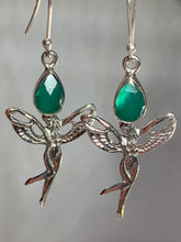 Load image into Gallery viewer, Celtic Moonstone Fairy Earrings
