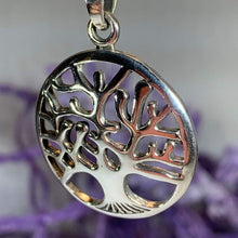 Load image into Gallery viewer, Modern Tree of Life Necklace
