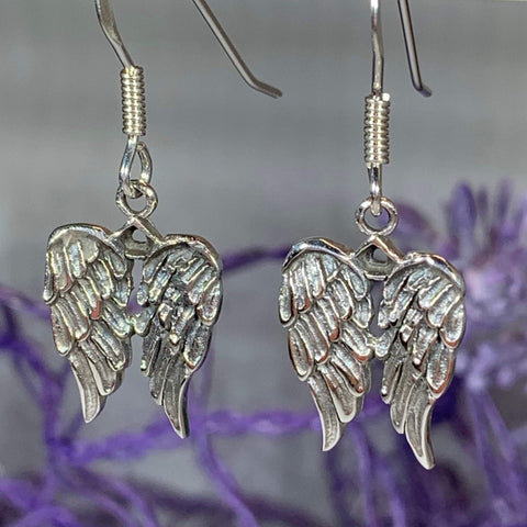 Load image into Gallery viewer, Angel Wings Earrings
