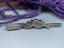 Load image into Gallery viewer, Thistle Tie Bar, Celtic Jewelry, Gift for Him, Dad Gift, Graduation Gift, Scotland Gift, Men&#39;s Jewelry, Celtic Tie Clip, Groom Gift
