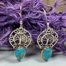 Load image into Gallery viewer, Ancient Tree of Life Earrings 06
