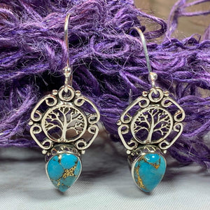 Ancient Tree of Life Earrings 06