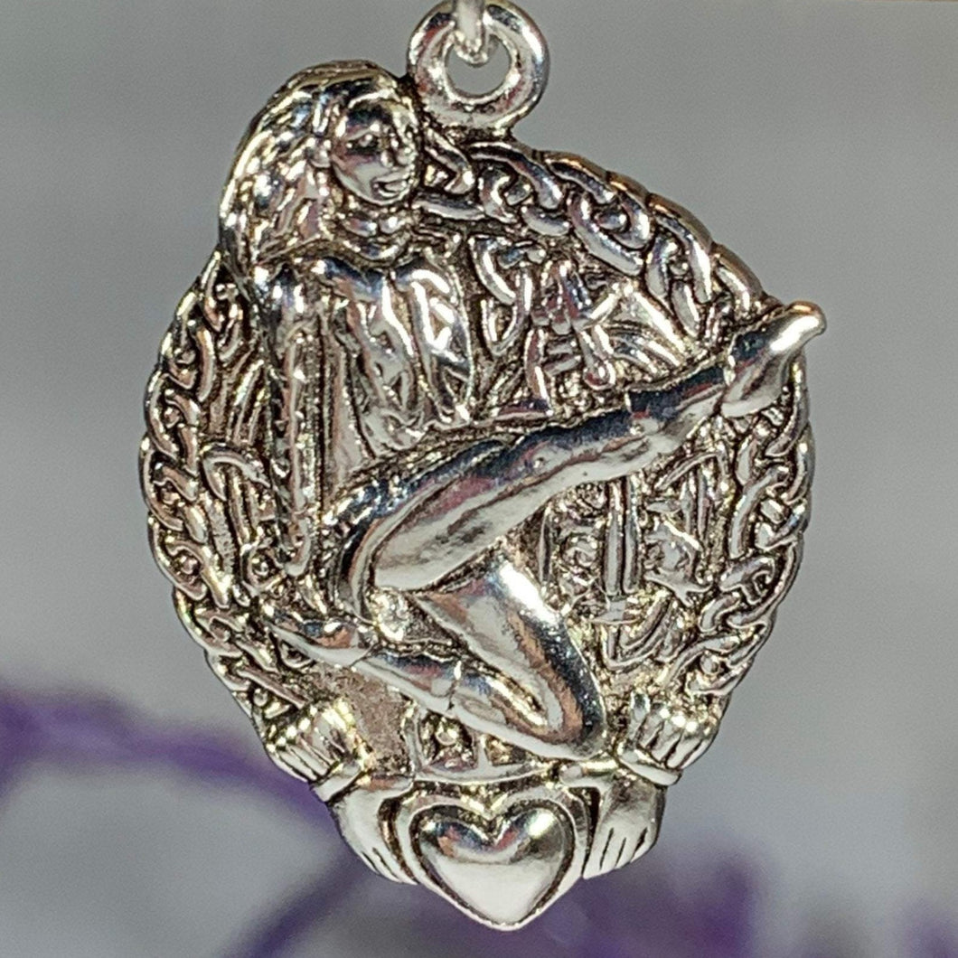 Claddagh Irish Dancer Necklace