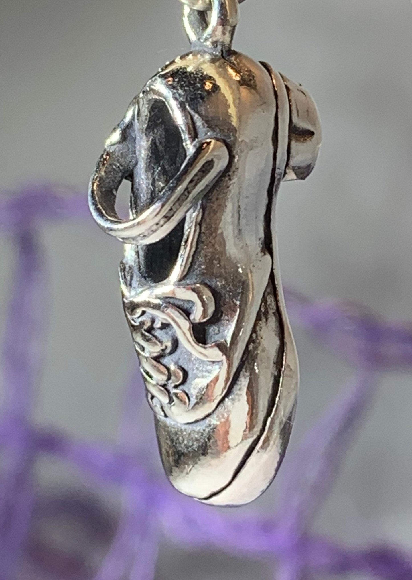 Lovely Irish Dance Shoe Necklace — view 5