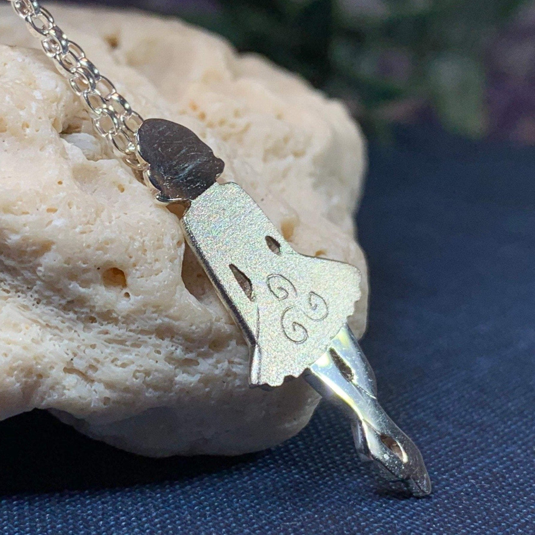 Triskele Irish Dancer Necklace — view 10
