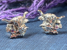 Load image into Gallery viewer, Highland Cow Earrings
