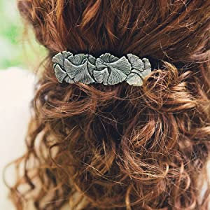 Gingko Leaf Hair Clip for Women — view 8