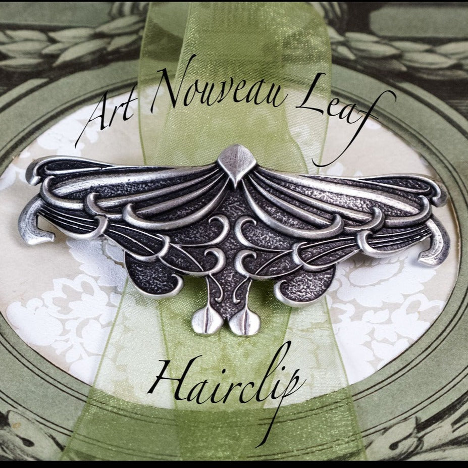 Celtic Leaf Hair Clip for Women — view 9
