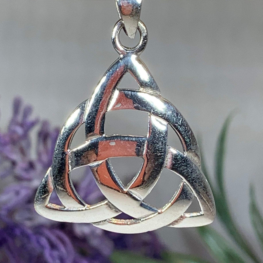 Emaline Celtic Knot Necklace