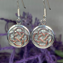 Load image into Gallery viewer, Celtic Dara Knot Earrings
