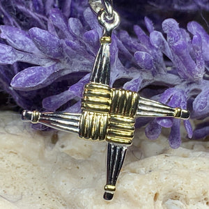Saint Brigid Cross Necklace