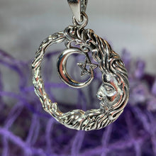 Load image into Gallery viewer, Athair Moon Necklace
