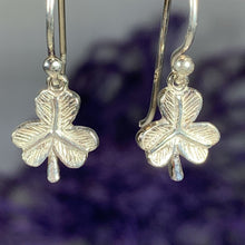 Load image into Gallery viewer, Realistic Shamrock Earrings
