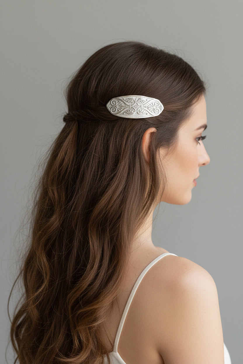 Irish Celtic Knot Hair Clip for Women