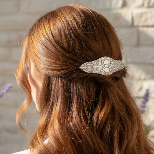 Celtic Flowers Hair Clip for Women