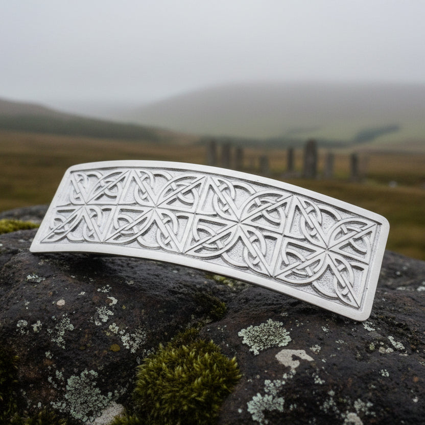 Celtic Eternity Knot Hair Clip for Women