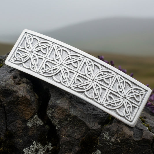 Celtic Eternity Knot Hair Clip for Women