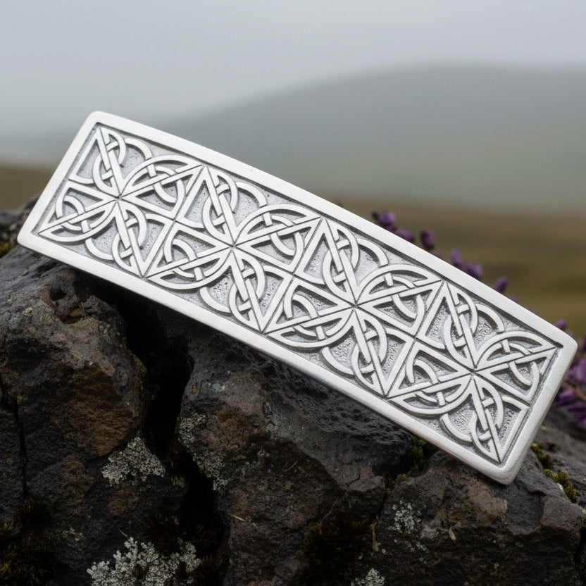 Celtic Eternity Knot Hair Clip for Women