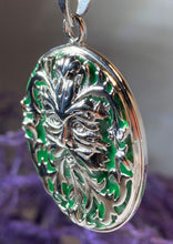 Load image into Gallery viewer, Green Man Necklace
