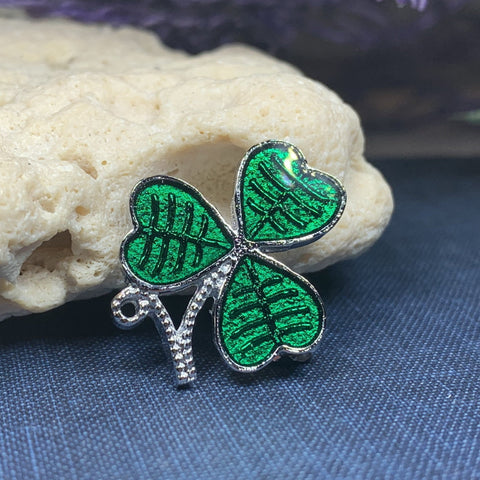 Load image into Gallery viewer, Wee Shamrock Lapel Pin

