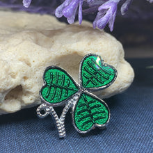 Load image into Gallery viewer, Wee Shamrock Lapel Pin
