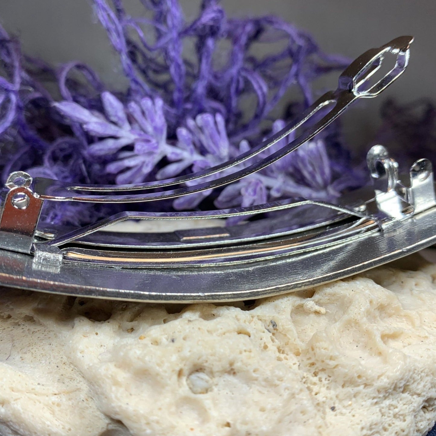 Celtic Knot Hair Clip, Celtic Barrette, Irish Jewelry, Pagan Jewelry, Friendship Gift, Wiccan Jewelry, Norse Jewelry, Animal Barrette