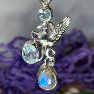 Aura Pegasus Necklace
