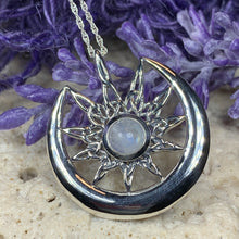 Load image into Gallery viewer, Moon Celtic Star Necklace
