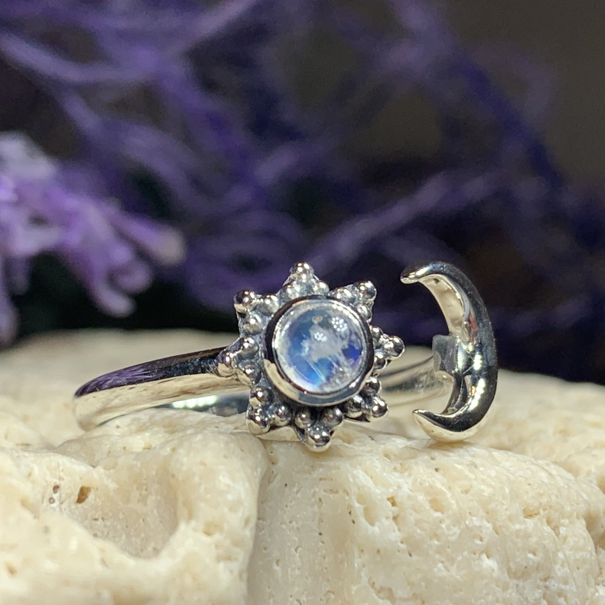 Crescent Moon Ring – Cece Jewellery
