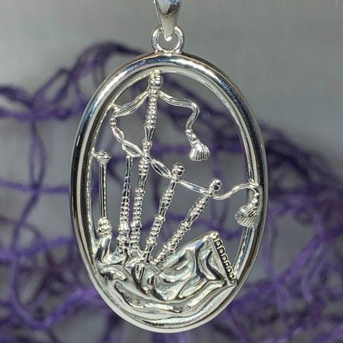 Load image into Gallery viewer, Bagpipes Forever Necklace
