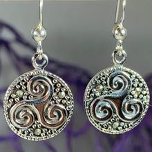 Load image into Gallery viewer, Celtic Marcasite Earrings
