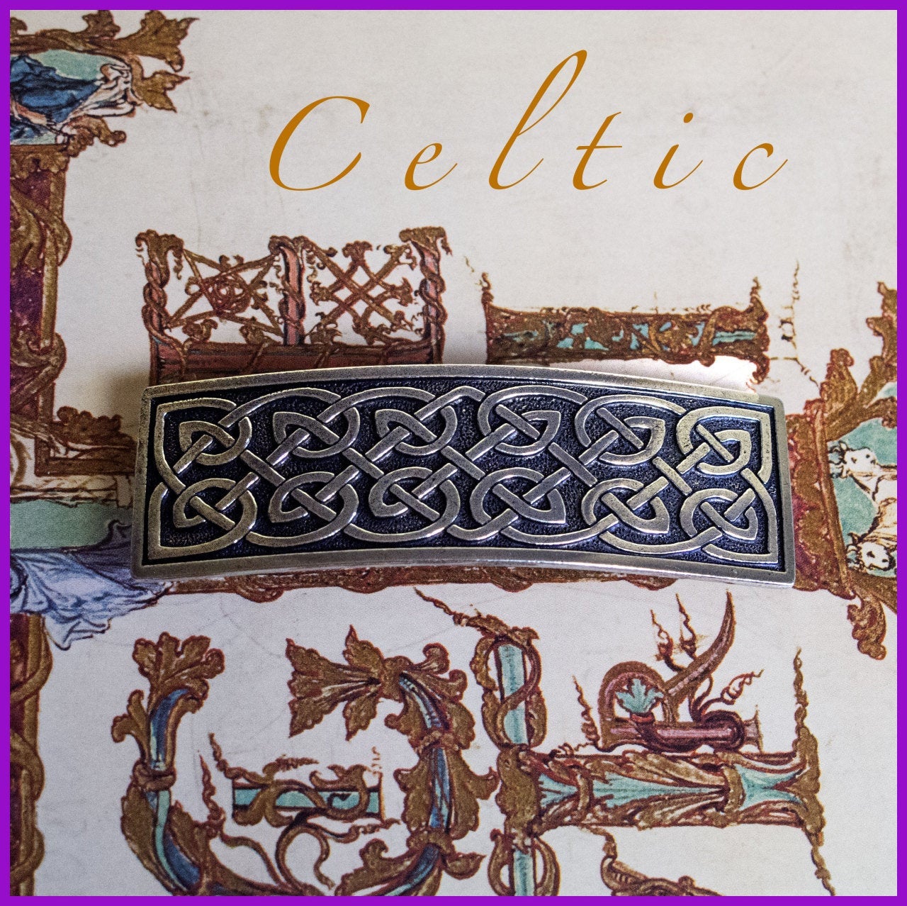 Celtic Knot Hair Clip — view 4