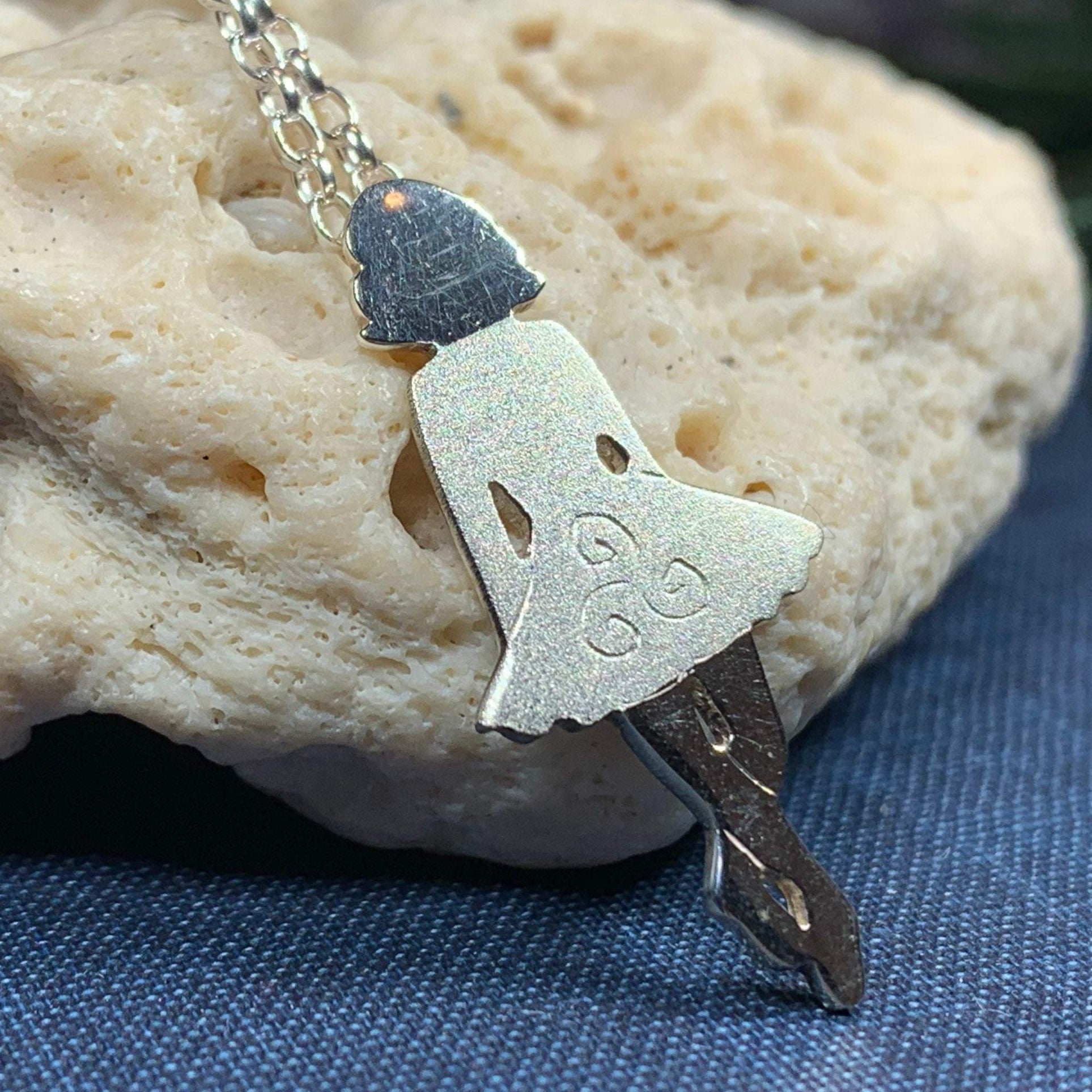 Triskele Irish Dancer Necklace — view 4