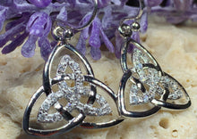 Load image into Gallery viewer, Alexina Trinity Knot Earrings 04
